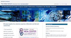 Desktop Screenshot of nidacenter.brandeis.edu