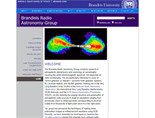 Tablet Screenshot of pc.astro.brandeis.edu