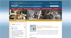 Desktop Screenshot of iasp.brandeis.edu