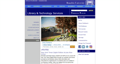 Desktop Screenshot of lts.brandeis.edu