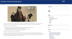 Desktop Screenshot of bir.brandeis.edu