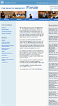 Mobile Screenshot of healthforum.brandeis.edu