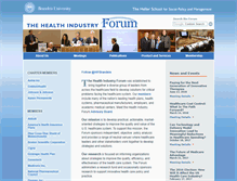 Tablet Screenshot of healthforum.brandeis.edu
